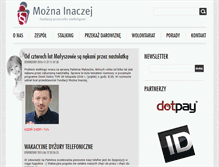 Tablet Screenshot of mozna-inaczej.org.pl